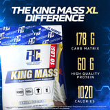 Batido de vainilla King Mass XL para recuperación post-entrenamiento