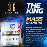 Mezcla rápida King Mass XL para batidos de alto aporte calórico