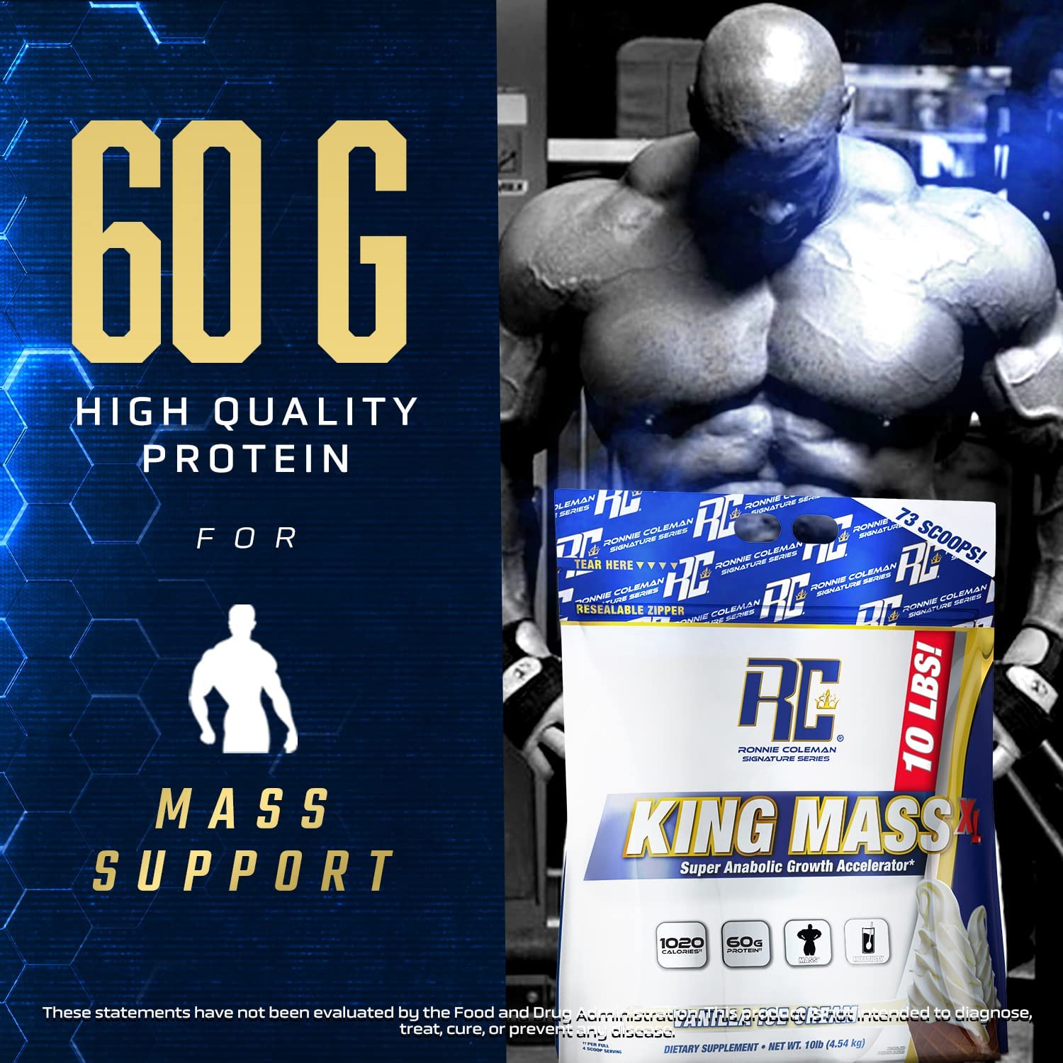 Shaker King Mass XL para preparar batidos tras entrenamiento.