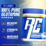 Uso diario de glutamina Ronnie Coleman para apoyar entrenamientos intensos.