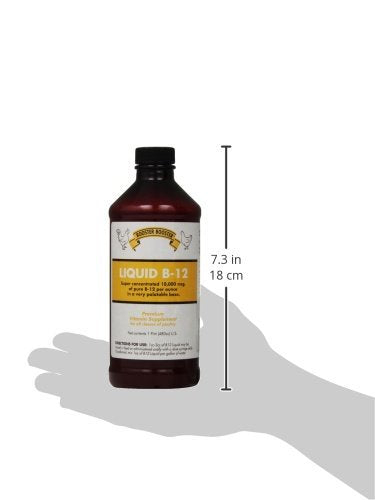 Rooster Booster B-12 líquido, 16 oz, aves más alertas y activas.