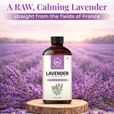 ROOTED & RAW Lavanda para cabello suave y brillo natural.