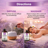ROOTED & RAW Lavanda para cuidado de piel suave y calmante.