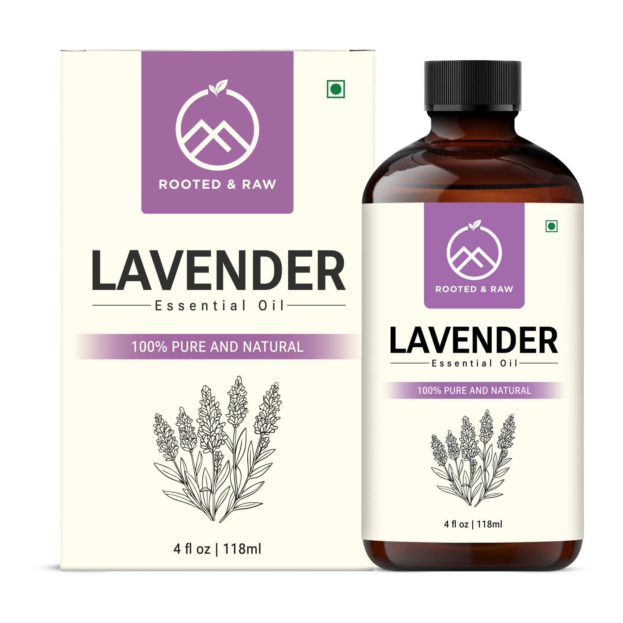 ROOTED & RAW Lavanda para velas caseras con aroma floral.