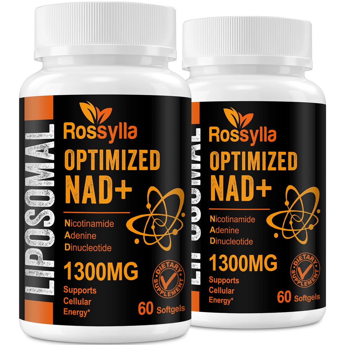Rossylla NAD+ liposomales en botella, mayor absorción para energía diaria