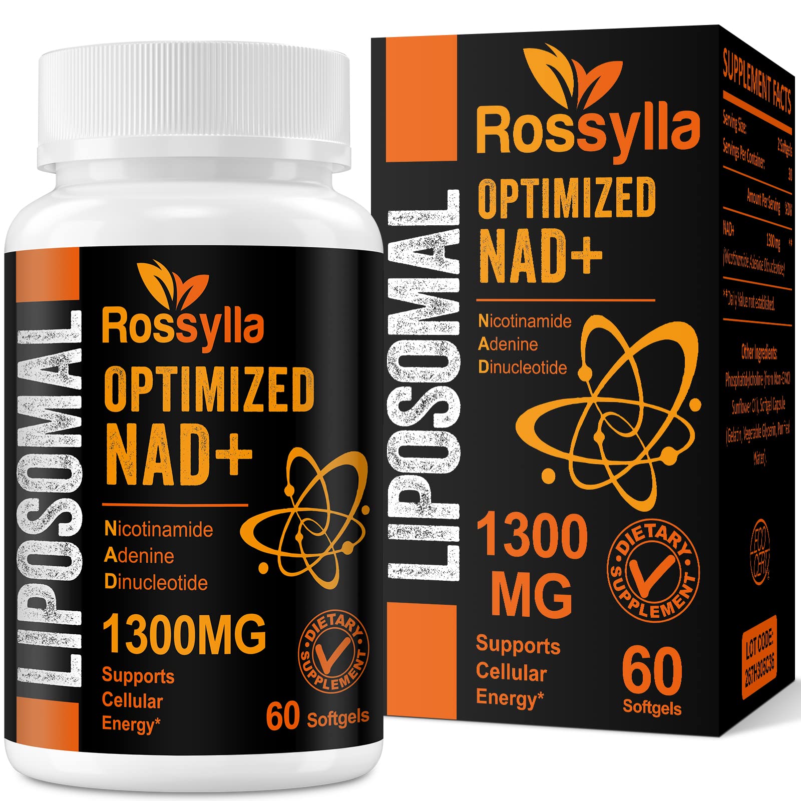 Concentración y claridad con Rossylla NAD+ liposomales