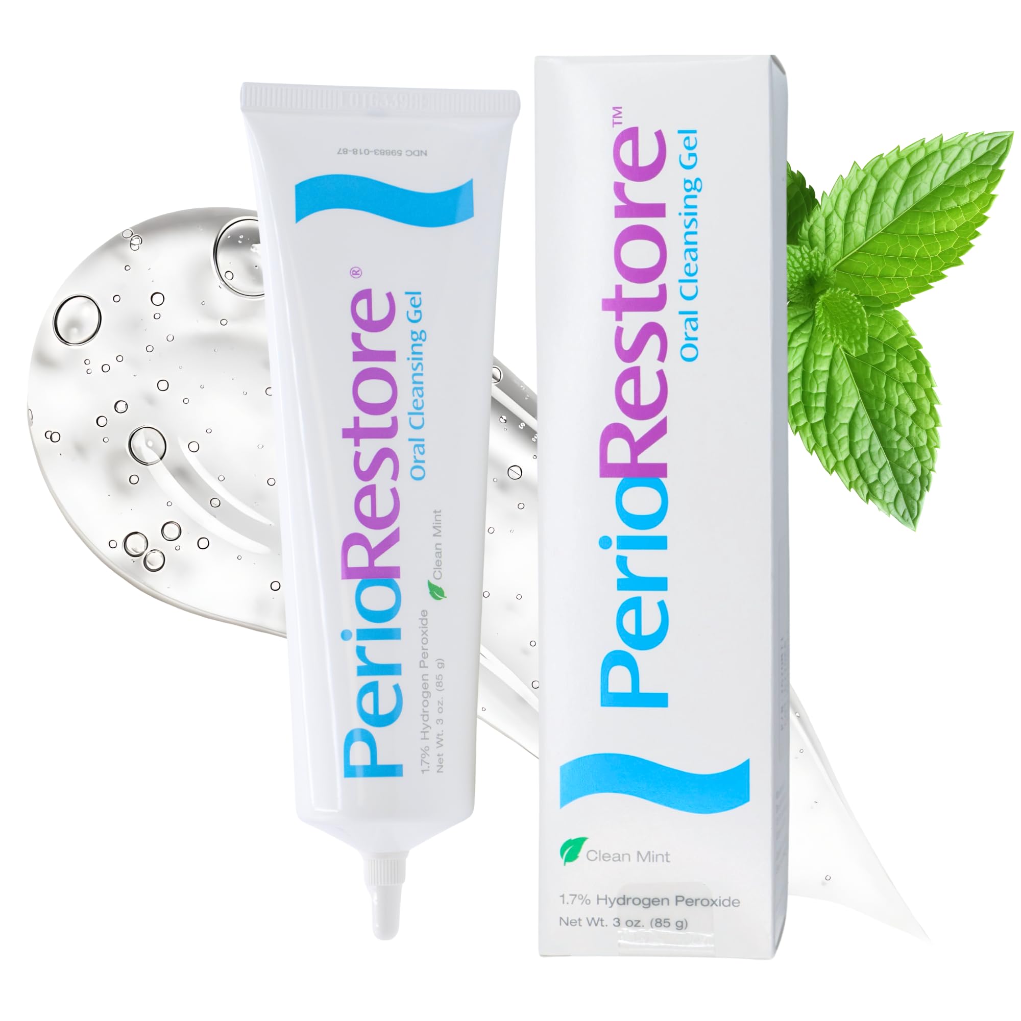 Rotadent ProCare Perio Restore Gel: tubo de menta para cuidado bucal y blanqueamiento suave