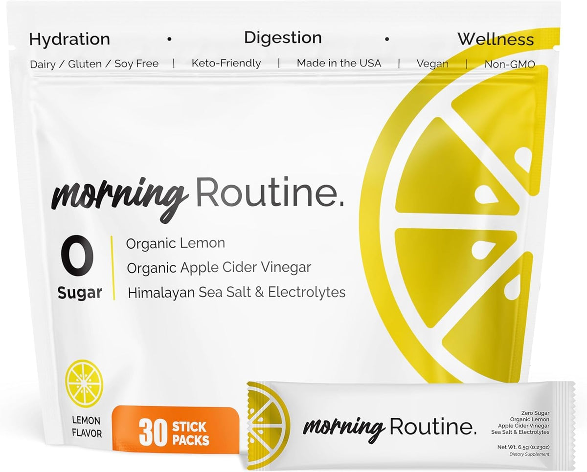 ROUTINE sobres de electrolitos para hidratación diaria fácil.