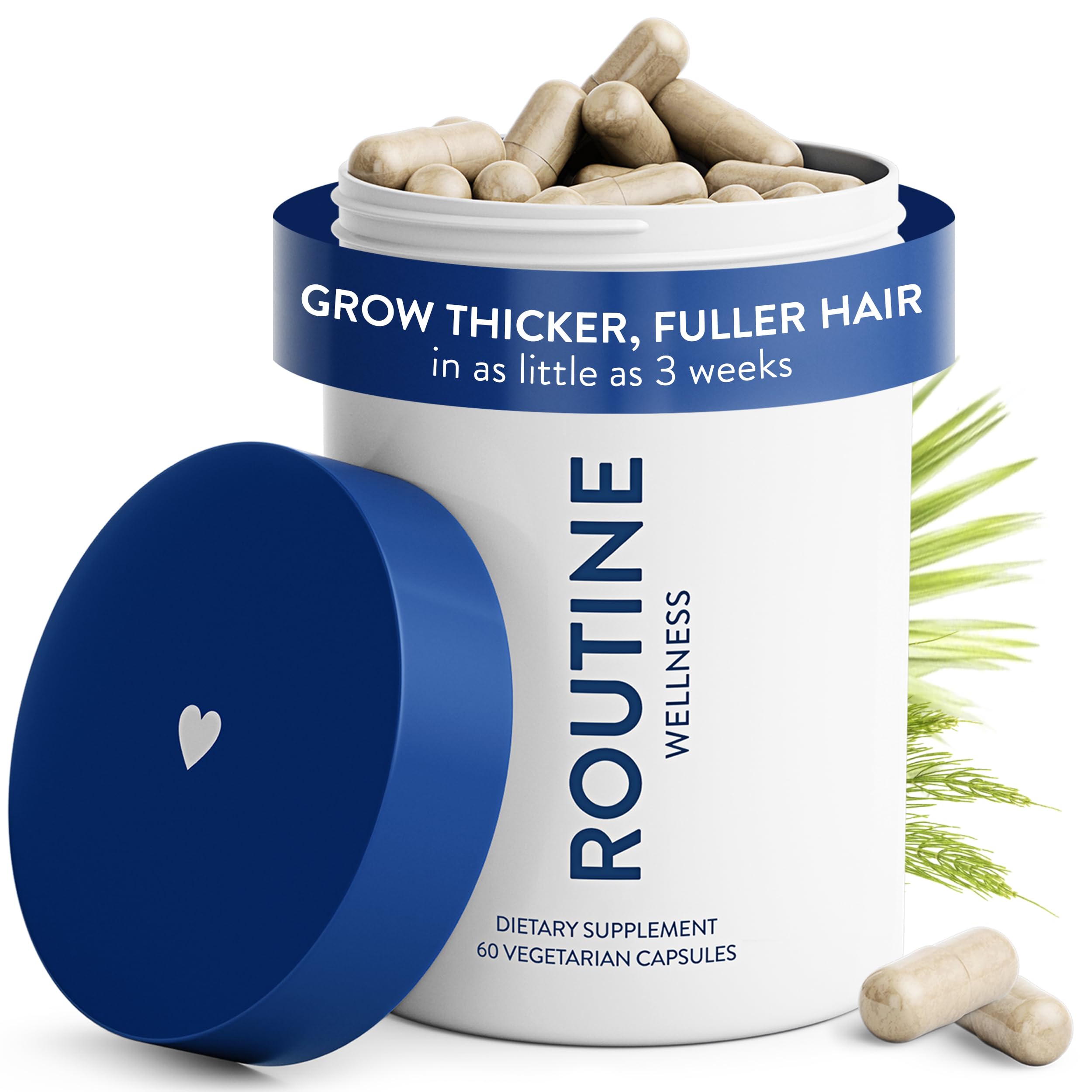 Routine Wellness Cabello: bote cerca, posible densidad capilar