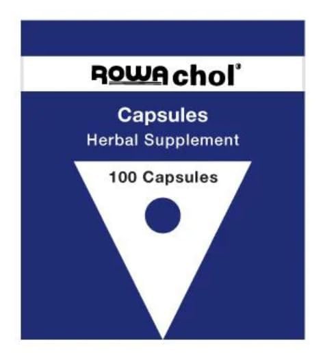 Rowachol cápsulas: envase de 100 unidades para uso diario