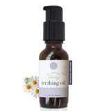 Rowe Casa Organics aceite dentición bebé, pompa 30ml para uso limpio y rápido.