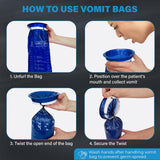 Bolsas emesis ROXALACE sin olor para entornos más limpios.