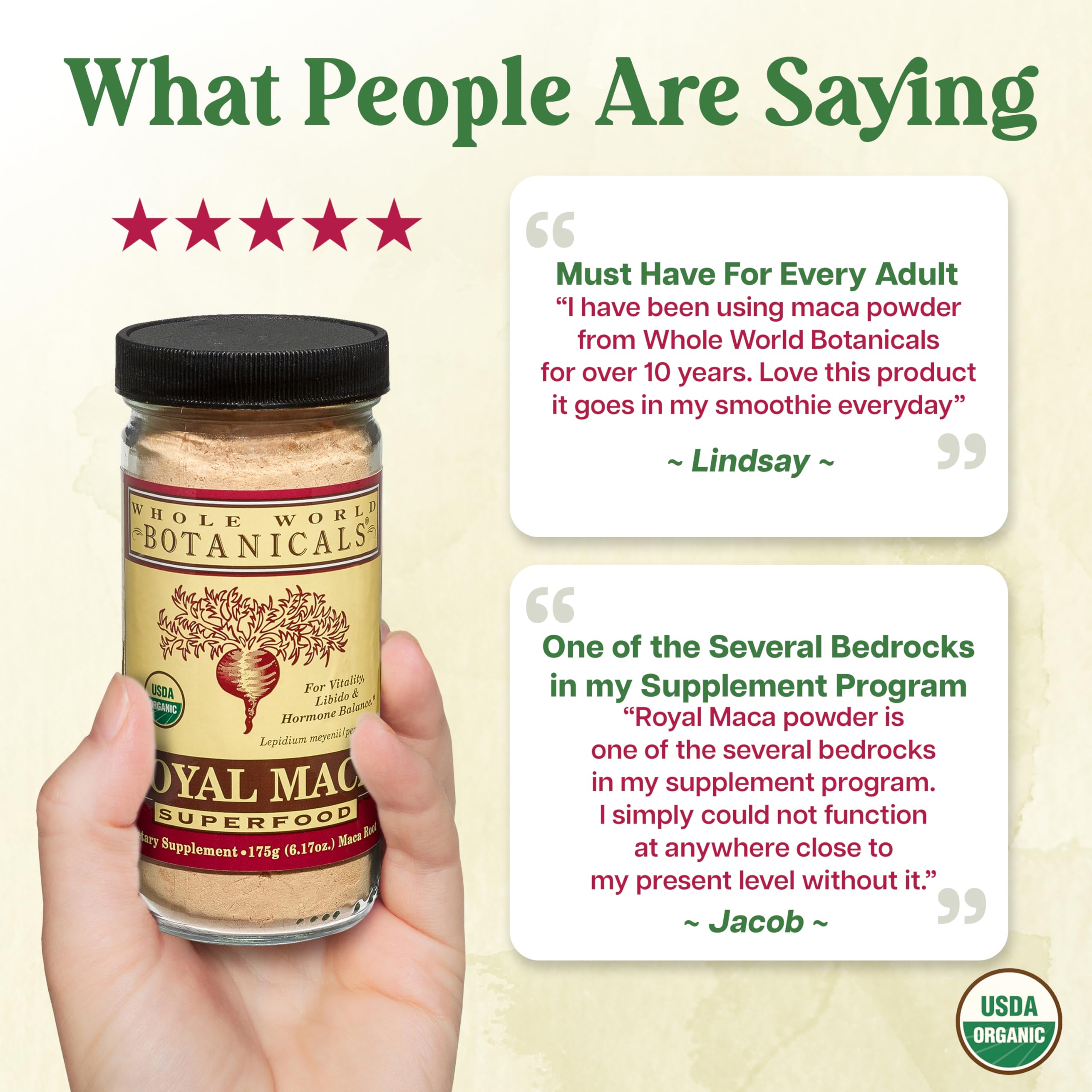 Royal Maca Powder para recetas rápidas y simples.