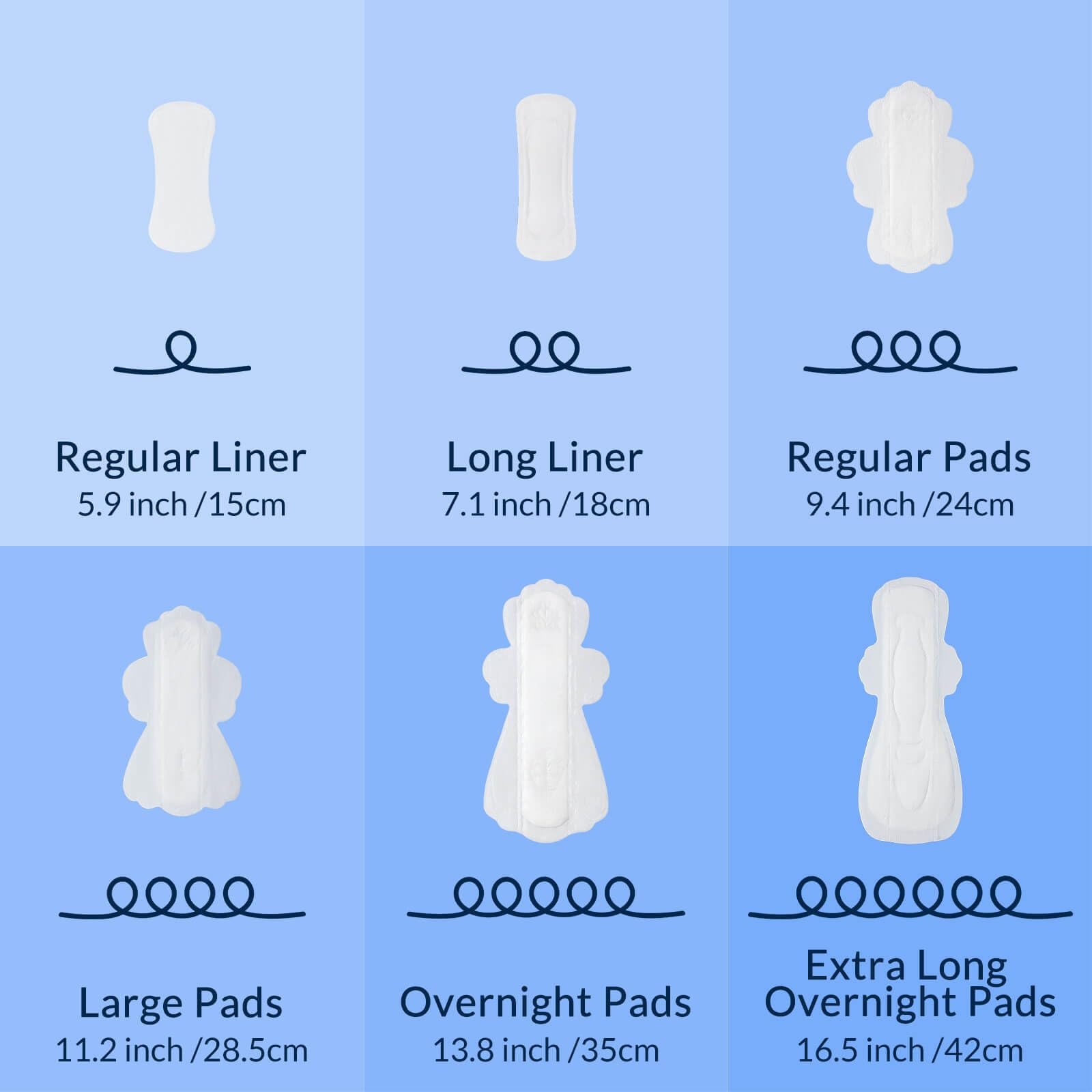 RPE Life, protección para flujos variados con comodidad suave.