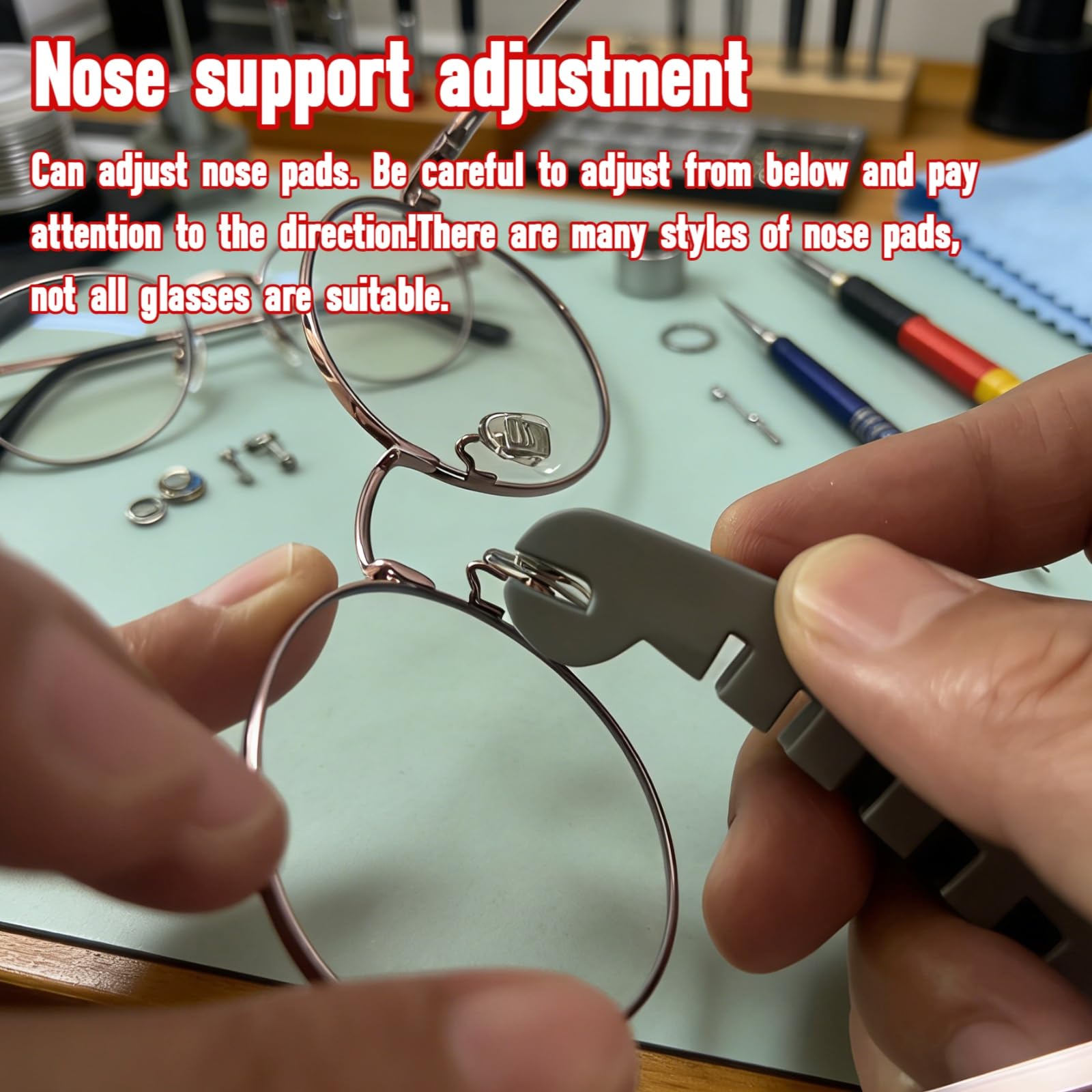Rqfvy uso doméstico para reparar anteojos en casa.