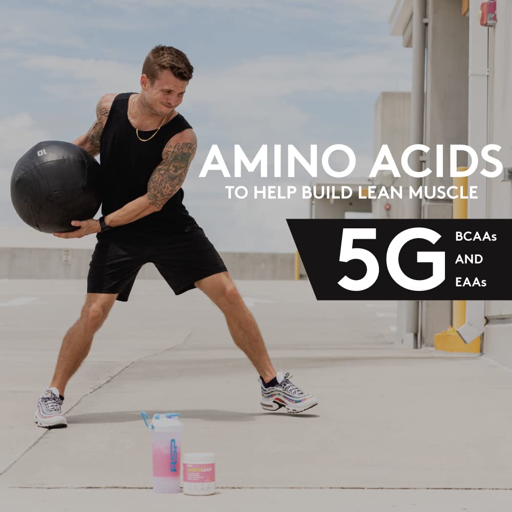 AminoLean: BCAA veganos de 5 g para rendimiento sostenido.