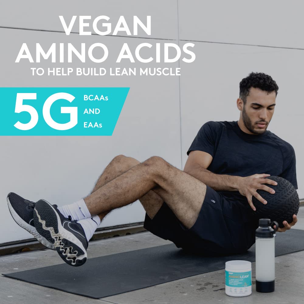 Complejo vegano de BCAAs en AminoLean para músculo