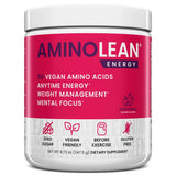AminoLean de RSP NUTRITION: envase frontal para energía de entrenamiento.