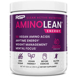 AminoLean de RSP NUTRITION, polvo pre-entrenamiento para energía sostenida.
