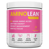 AminoLean en lata para preentrenamiento brinda energía limpia y enfoque