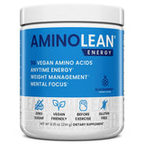 AminoLean de RSP NUTRITION, taza de café natural para energía estable durante entrenamientos.