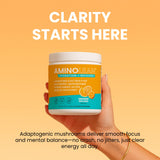 AminoLean Recovery, ingredientes clave visibles para nutrición enfocada
