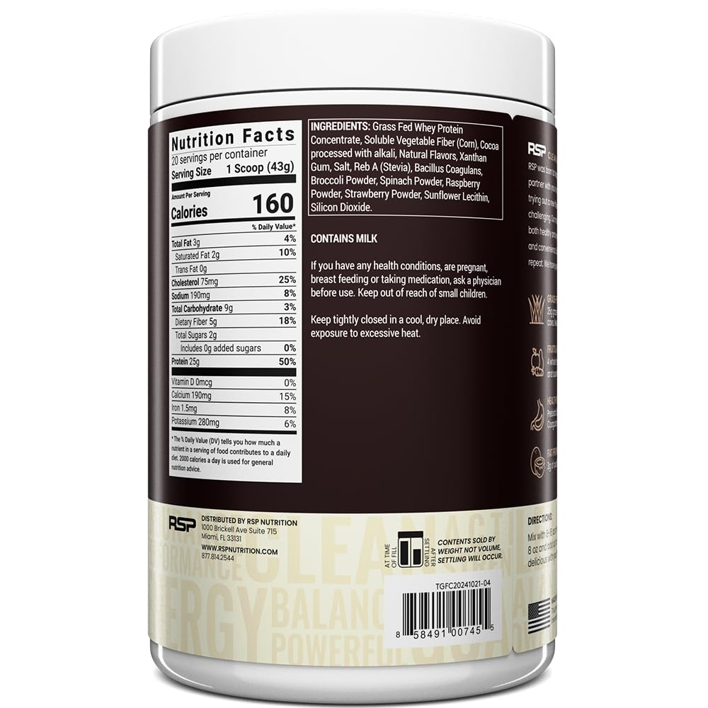Etiqueta libre de gluten y soja, sin hormonas ni antibióticos en TrueFit.