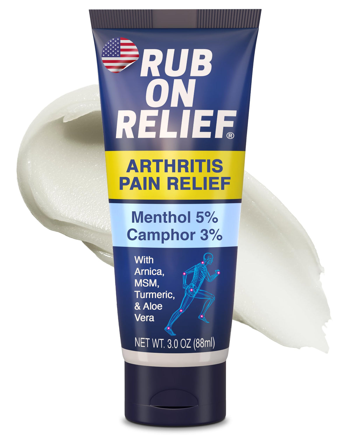 RUB ON RELIEF crema articulaciones alivio con mentol y alcanfor