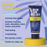 RUB ON RELIEF alivio espalda dolor con mentol y alcanfor