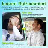 Ruduwu inhalador nasal menta calma y favorece la concentración.