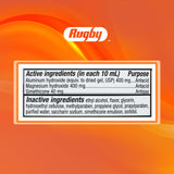 Rugby Antacido Liquido Original, ideal para adultos y mayores de 12 años.