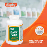 Rugby Daily-Vite tabletas en primer plano muestran vitaminas esenciales.