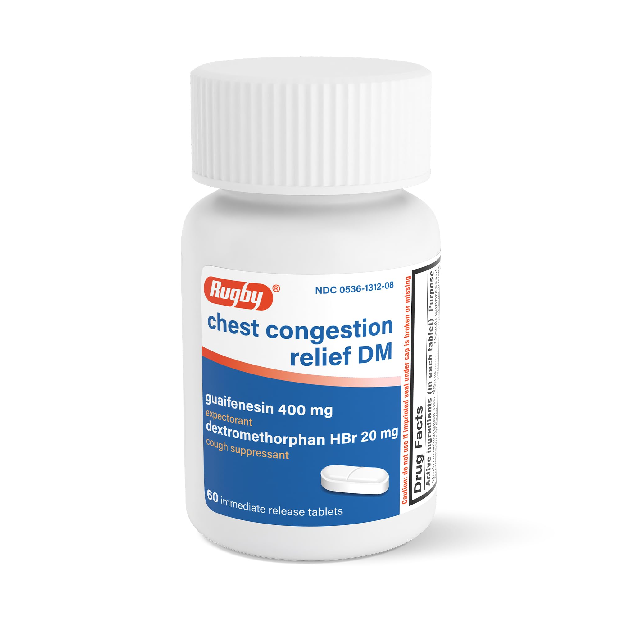 Rugby Laboratories: alivio de congestión torácica en botella para uso diario.