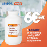 Rugby Laboratories antiácido para digestión ocasional, fácil de almacenar