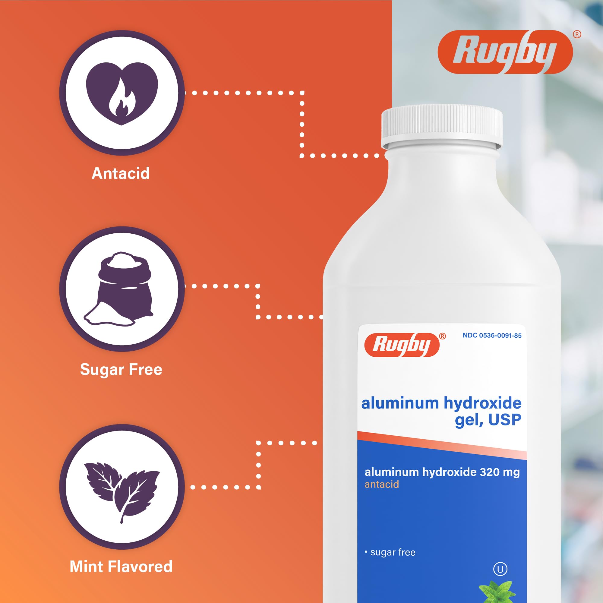 Rugby Laboratories cierre hermetico protege el producto durante el transporte