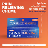 Rugby Laboratories crema en tubo de 3 oz para alivio puntual