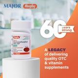 Rugby Laboratorios Dextrometorfano HBr 15 mg, textura de cápsula, opción práctica para la tos