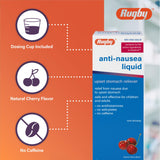 Rugby Laboratories etiqueta frontal, identificación clara del producto