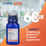 Rugby Laboratories Leche de Magnesia, contenido estable para uso diario seguro.