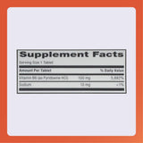 Rugby Laboratories tabletas sin gluten y sin conservantes.