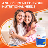Rugby Laboratories Zinc 50mg – envase de 100 cápsulas para planificación.