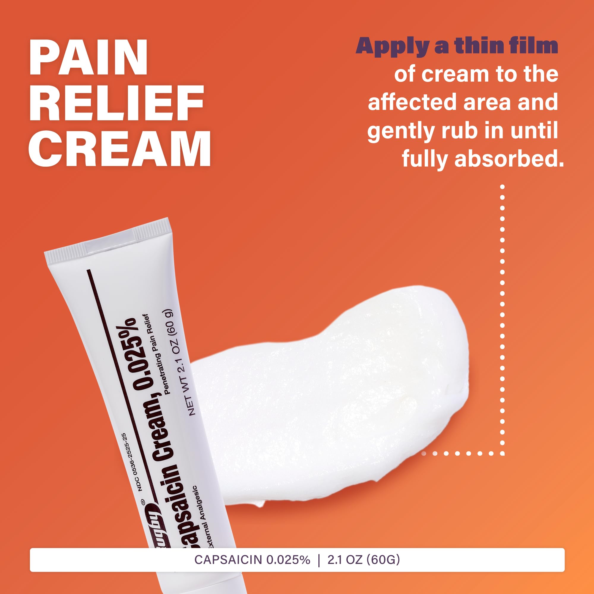 Rugby Laboratories envase de crema para dolor penetrante en 60 g