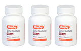 Rugby Laboratories tabletas sulfato de zinc 220 mg en botella para uso diario