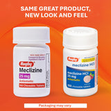 Rugby Meclizine 25 mg, opción para mareo en cruceros durante el viaje.