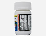 Tabletas masticables Rugby Meclizina 25 mg, textura suave para consumo cómodo.