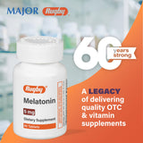 Rugby Melatonina 5 mg: ficha nutricional rápida para consumo consciente.