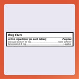 Rugby Senexon-S caja de empaque, claridad de dosis.