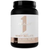 Rule 1 Proteins R1 proteína suero aislada, sabor natural, batido limpio.