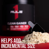 Principales ingredientes de Rule 1 Proteins Clean Gainer: proteína y caseína