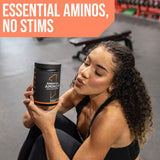Rule 1 Proteins Essential Amino 9, sin estimulantes, apto para tomar día o noche.